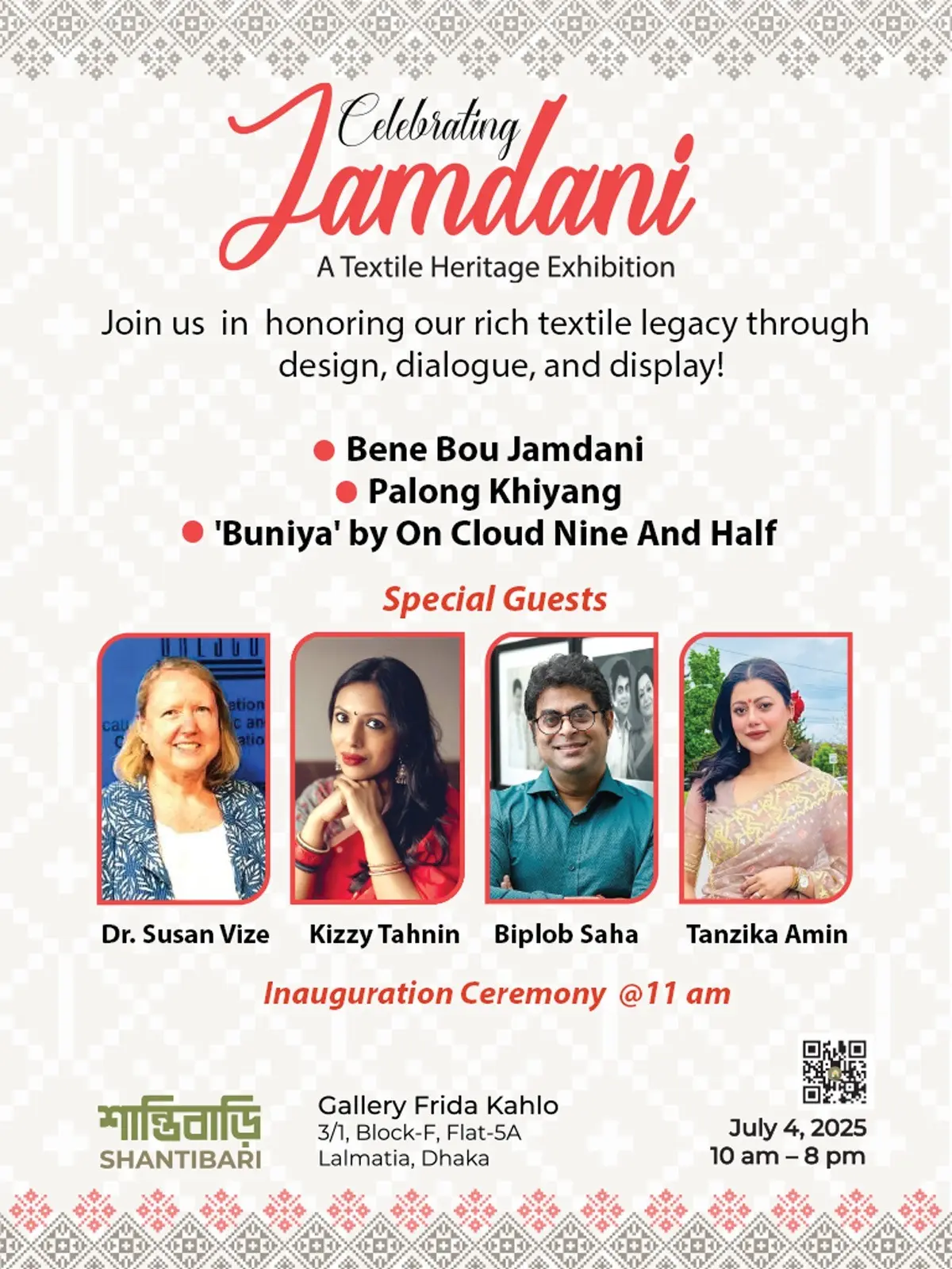Celebrating Jamdani – A Textile Heritage Exhibition